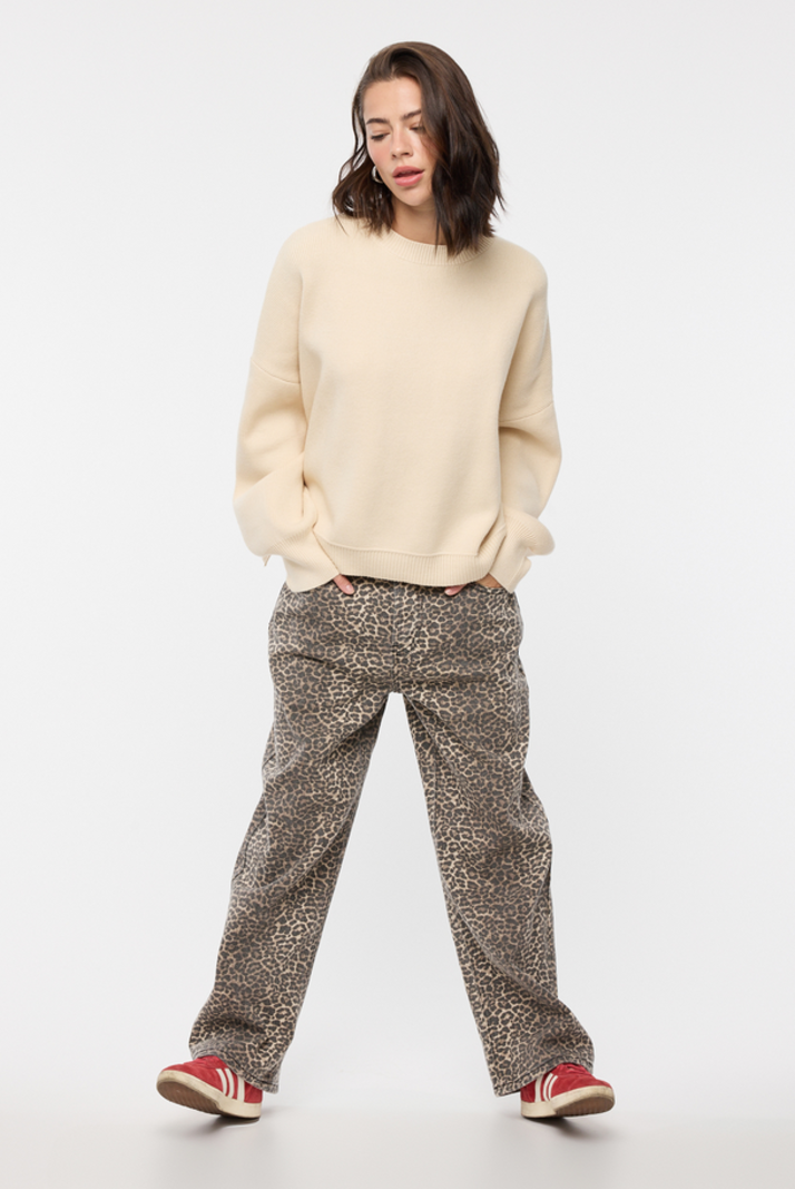 Wishlist Drop Shoulder Crew Sweater