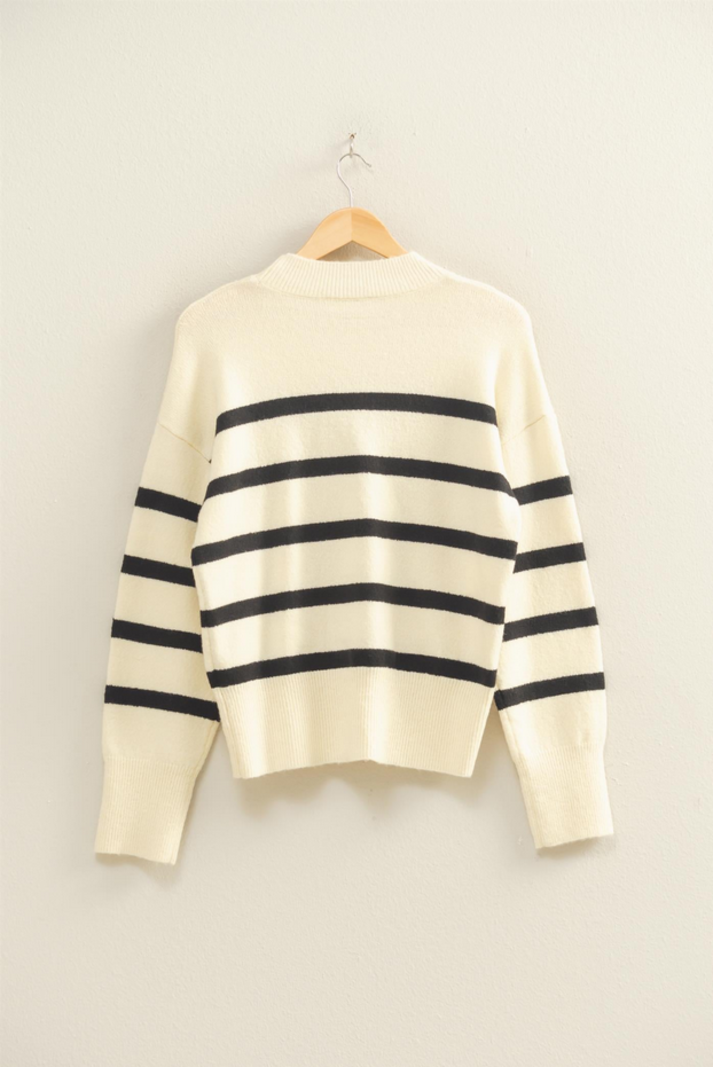 HYFVE Block Striped Sweater
