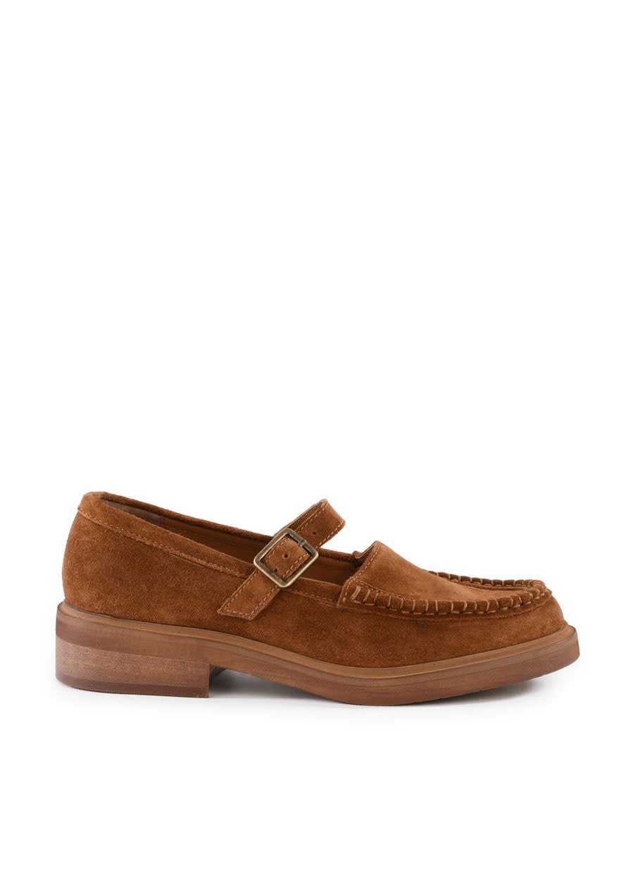Seychelles Honeybunch Brown Suede Mary Jane