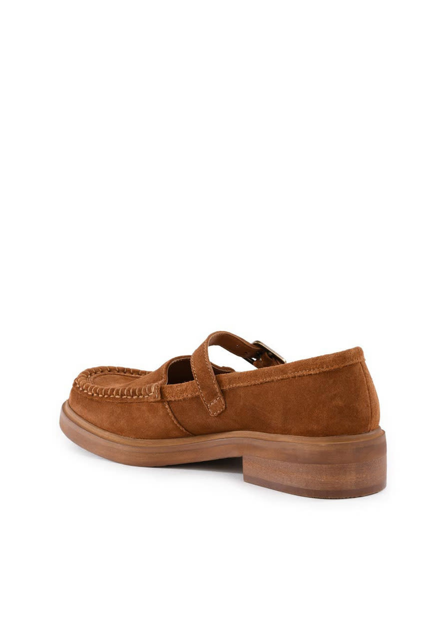 Seychelles Honeybunch Brown Suede Mary Jane