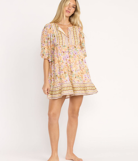princess polly baby blue dress Luxe Ric Rac Floral Midi Dress Blue Vanilla Multicolour : Day Dresses :  VogaCloset Jordan