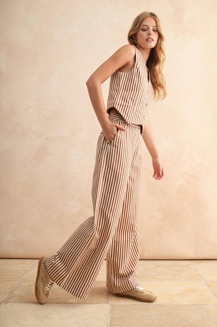 Miou Muse Striped Vest
