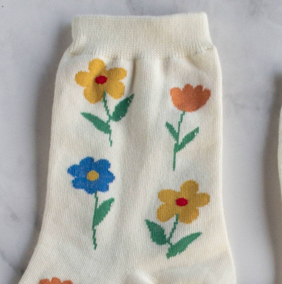 Tiepology Favorite Flower Casual Socks