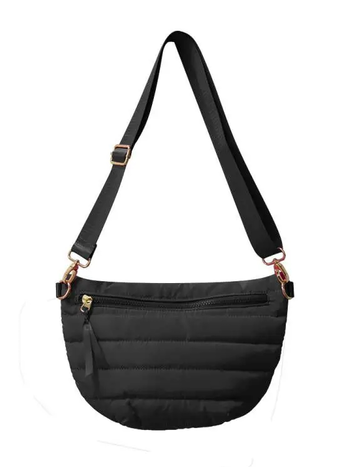Babs + Birdie Blake Crescent Puffer Sling Bag