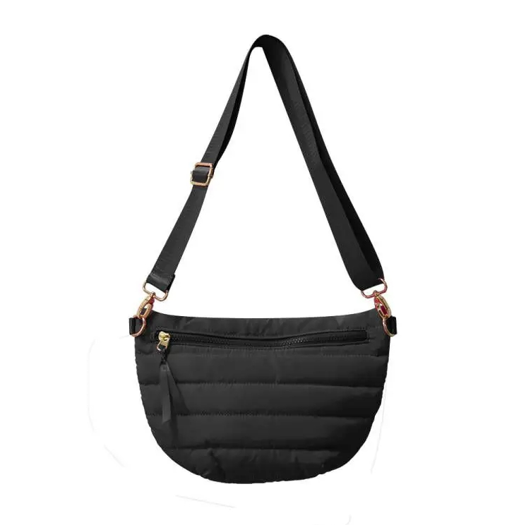 Babs + Birdie Blake Crescent Puffer Sling Bag