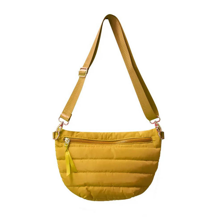 Babs + Birdie Blake Crescent Puffer Sling Bag