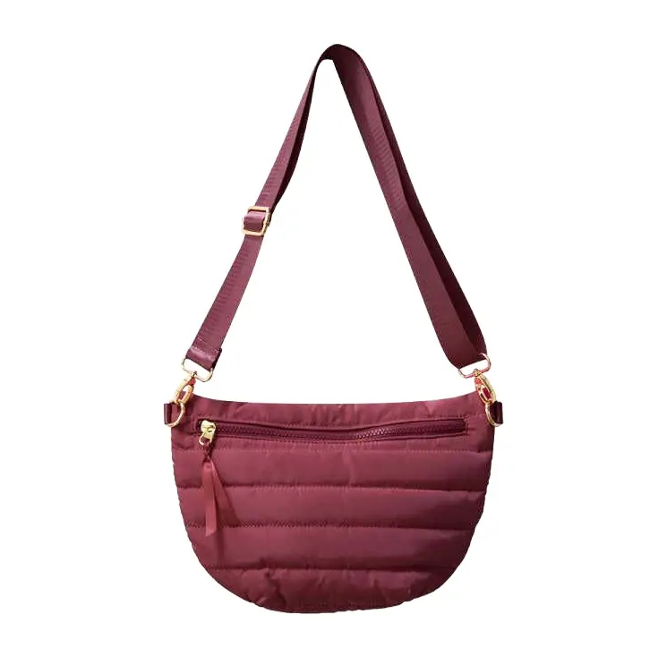 Babs + Birdie Blake Crescent Puffer Sling Bag