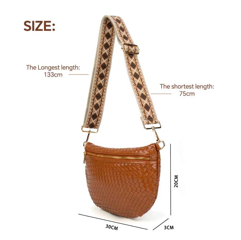 Babs + Birdie Fiona Woven Bum Bag