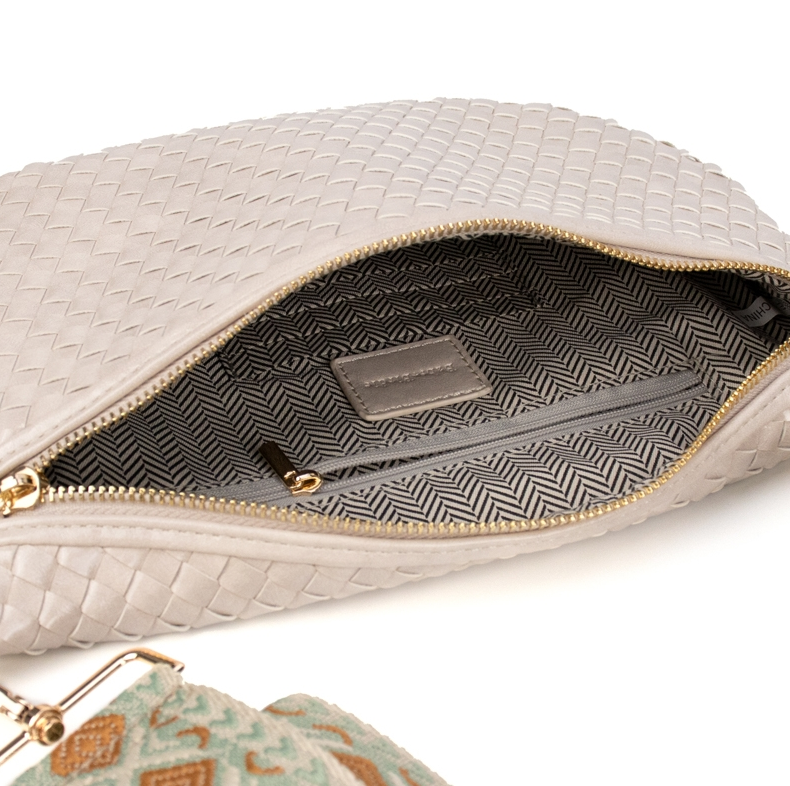 Babs + Birdie Fiona Woven Bum Bag