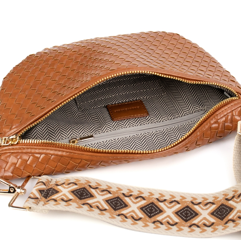 Babs + Birdie Fiona Woven Bum Bag