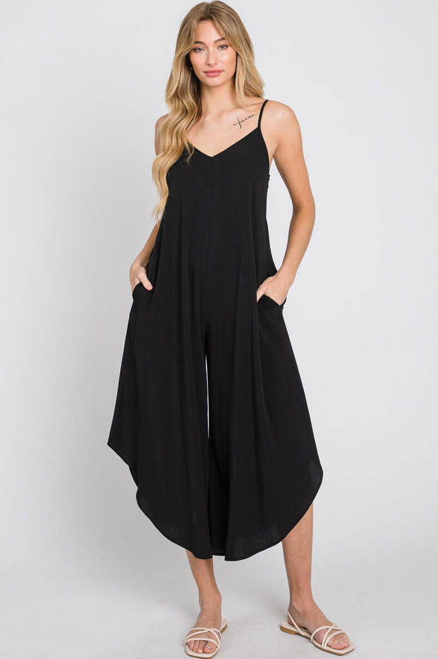 Final Touch Tie Back Jumpsuit