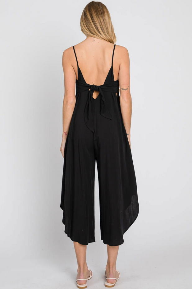 Final Touch Tie Back Jumpsuit