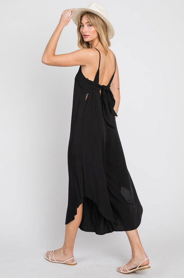 Final Touch Tie Back Jumpsuit