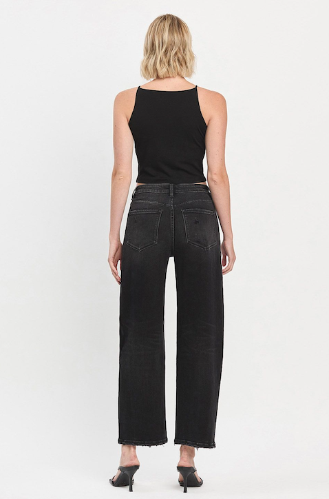 Vervet Super High Rise Panel Barrel Jeans