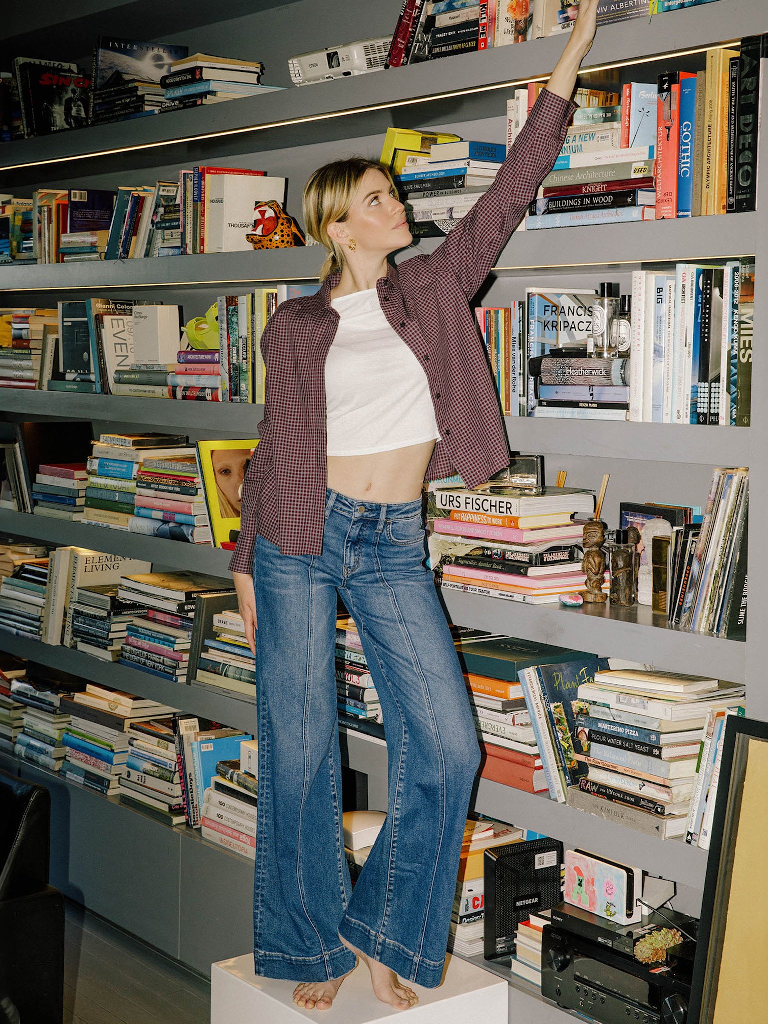 Flying Monkey High Rise Extreme Wide Leg Trouser Jeans