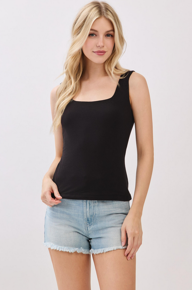 Final Touch Lined Modal Scoop Tank