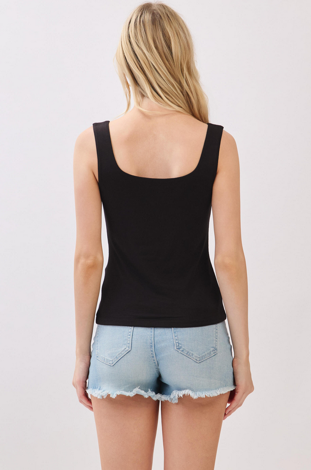Final Touch Lined Modal Scoop Tank