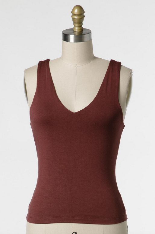 Final Touch Lined Modal V Tank