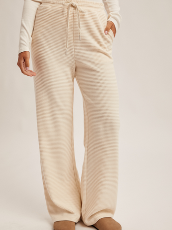 Hem & Thread Waffle Knit Lounge Pants