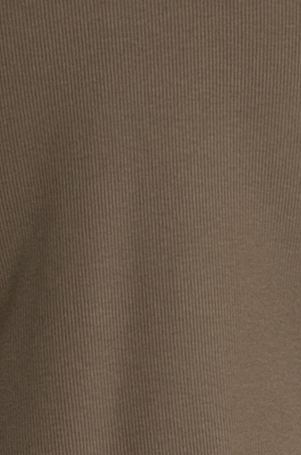 Final Touch Fitted Long Sleeve Ribbed Top