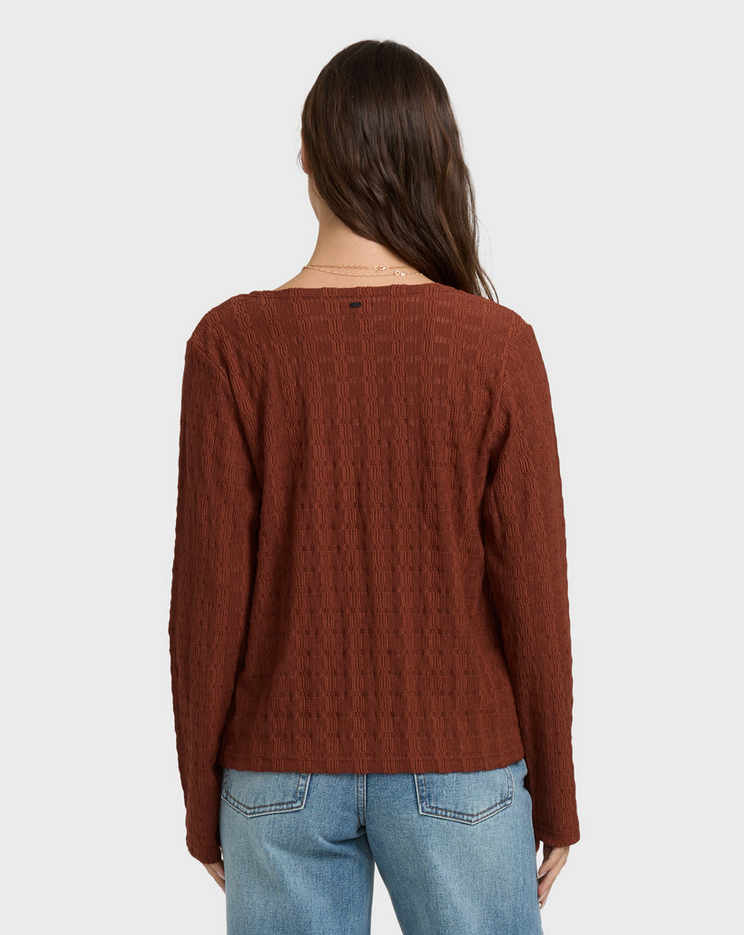 Billabong Havana Knit Tie Top