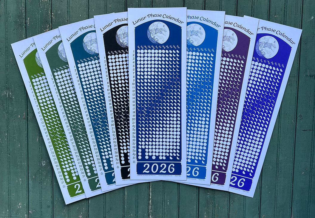 The Original Lunar Phase 2026 Lunar Phase Calendar