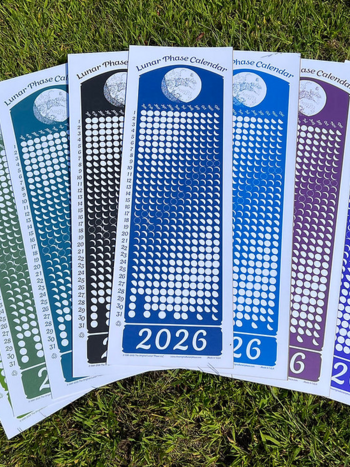 The Original Lunar Phase 2026 Lunar Phase Calendar