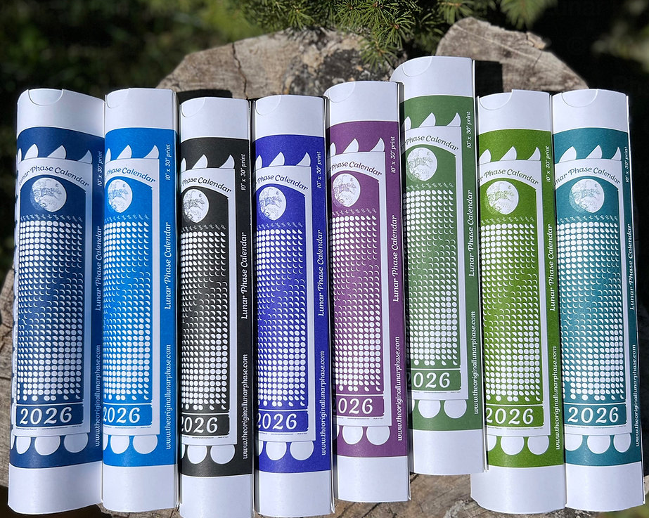The Original Lunar Phase 2026 Lunar Phase Calendar