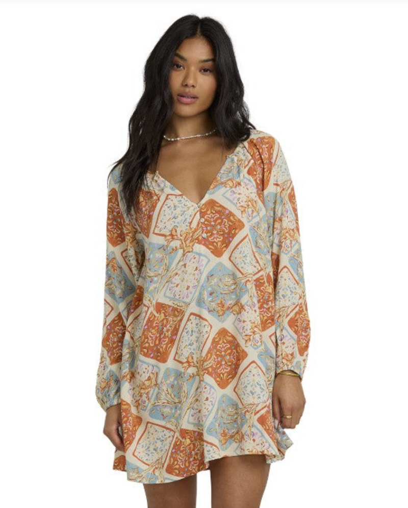 white christmas dresses Billabong Beach Haze Dress - Espresso