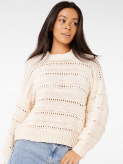 Rip Curl Neon Isles Stripe Knit Sweater