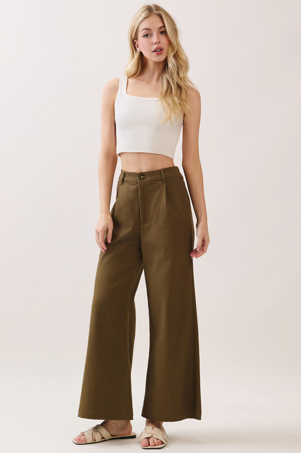 Final Touch Wide Leg Trousers