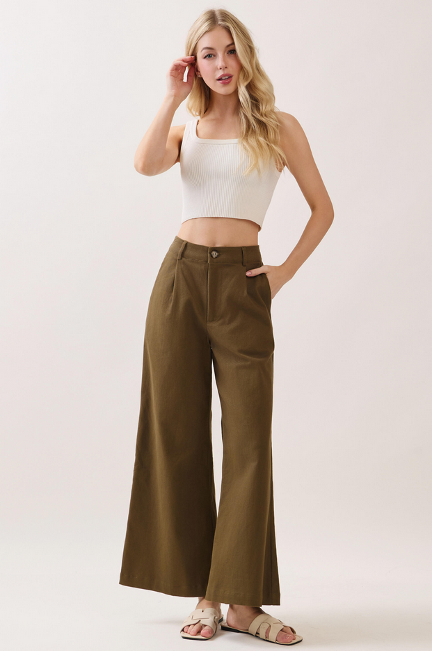 Final Touch Wide Leg Trousers