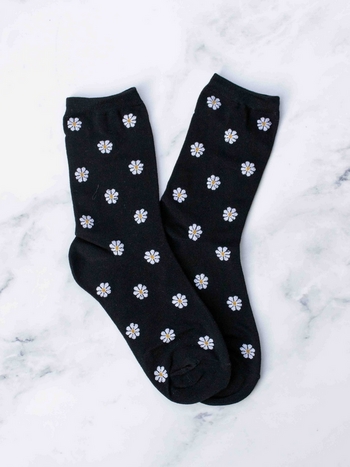 Tiepology Daisy Pattern Socks