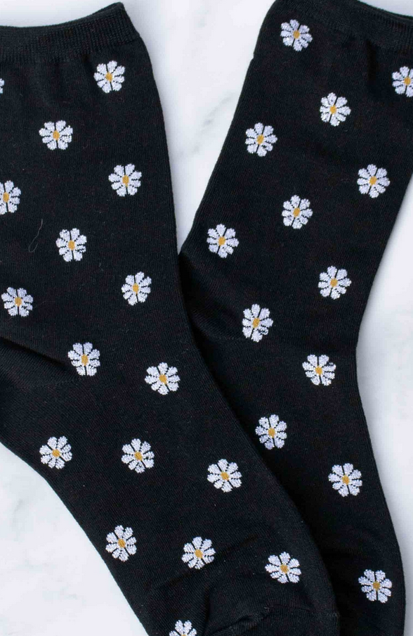 Tiepology Daisy Pattern Socks
