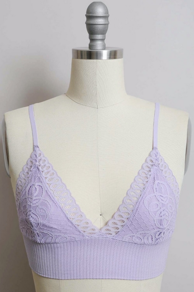 Leto Longline Lace Bralette