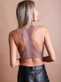 Leto Lace Racerback Bralette