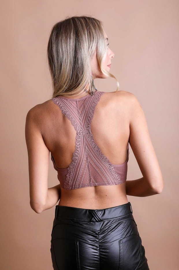 Leto Lace Racerback Bralette
