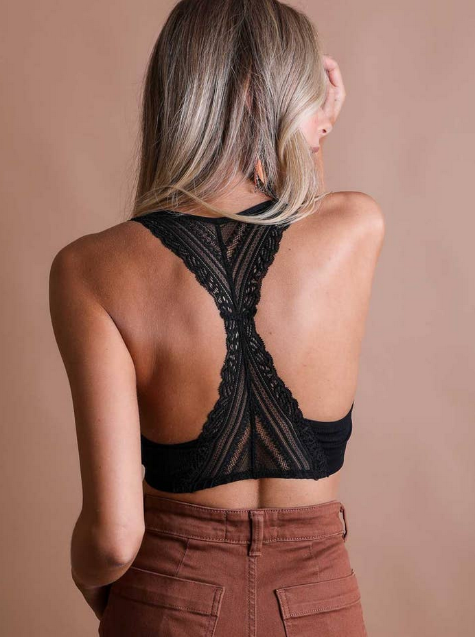 Leto Lace Racerback Bralette
