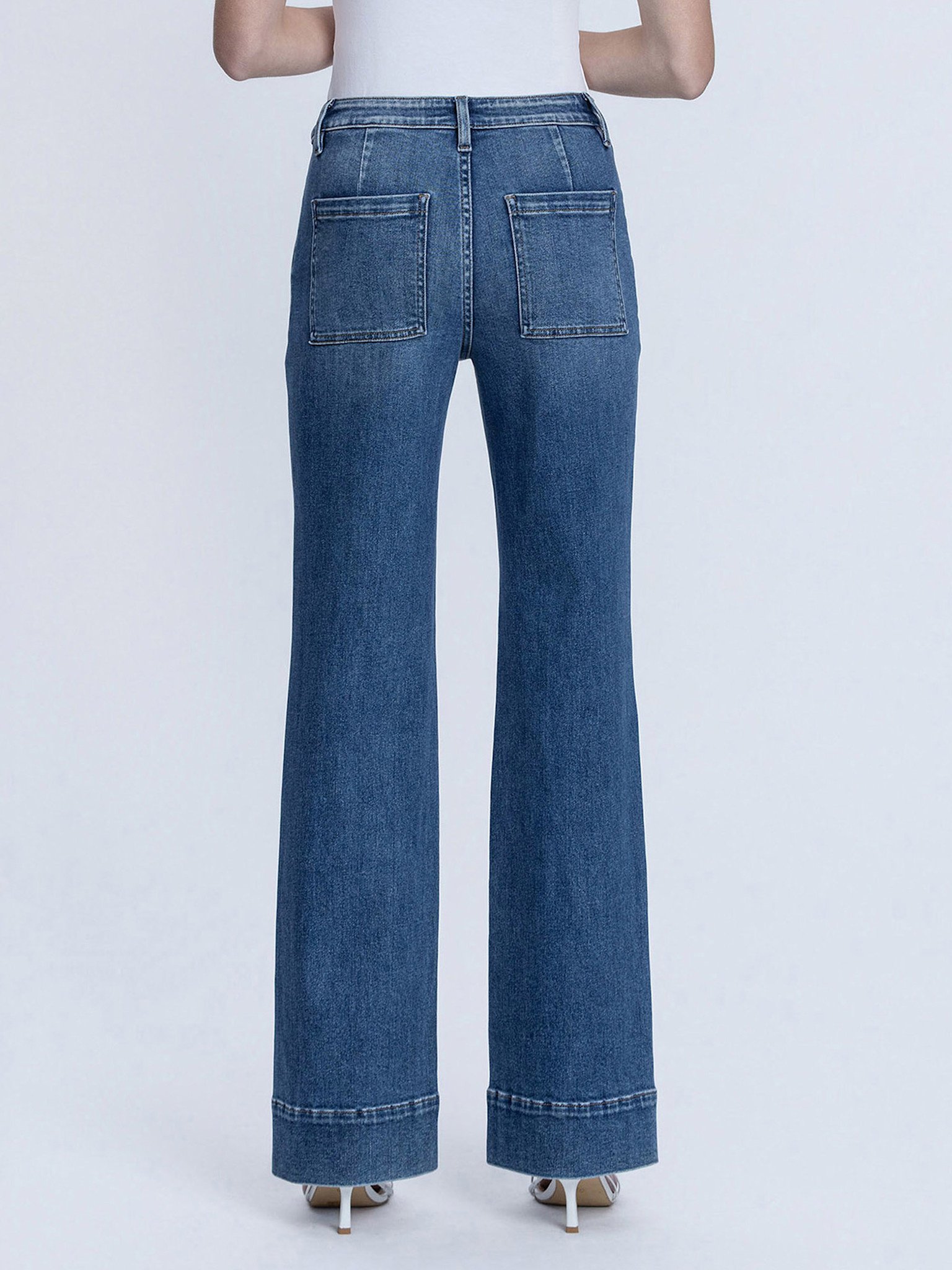 Flying Monkey High Rise Vintage Flare Jeans