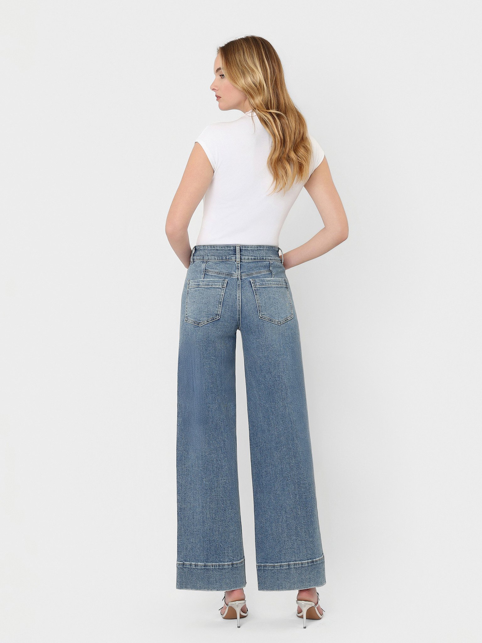 Flying Monkey Super High Half Yoke Trouser Jeans