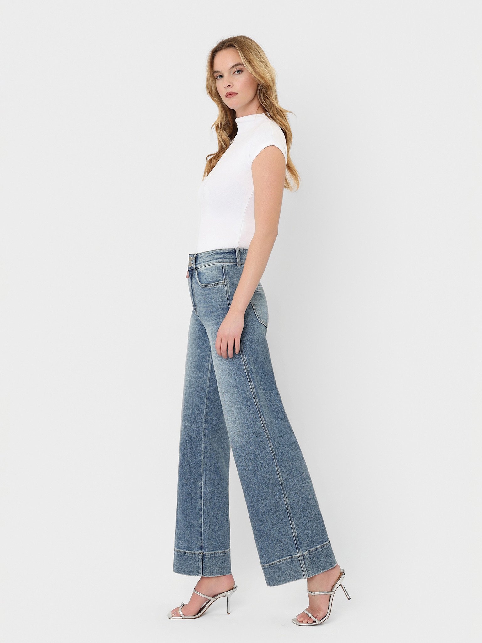 Flying Monkey Super High Half Yoke Trouser Jeans