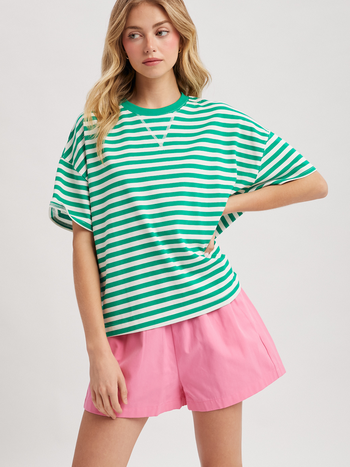 Wishlist Relaxed Stripe Tee