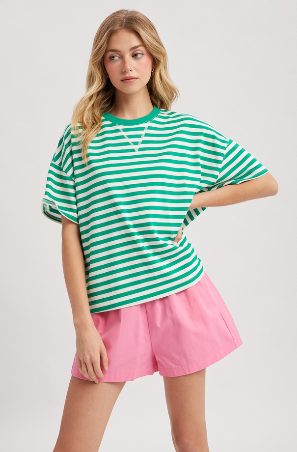 Wishlist Relaxed Stripe Tee