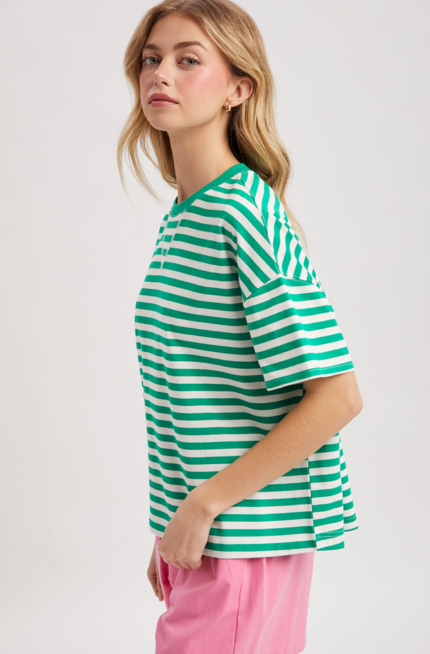 Wishlist Relaxed Stripe Tee