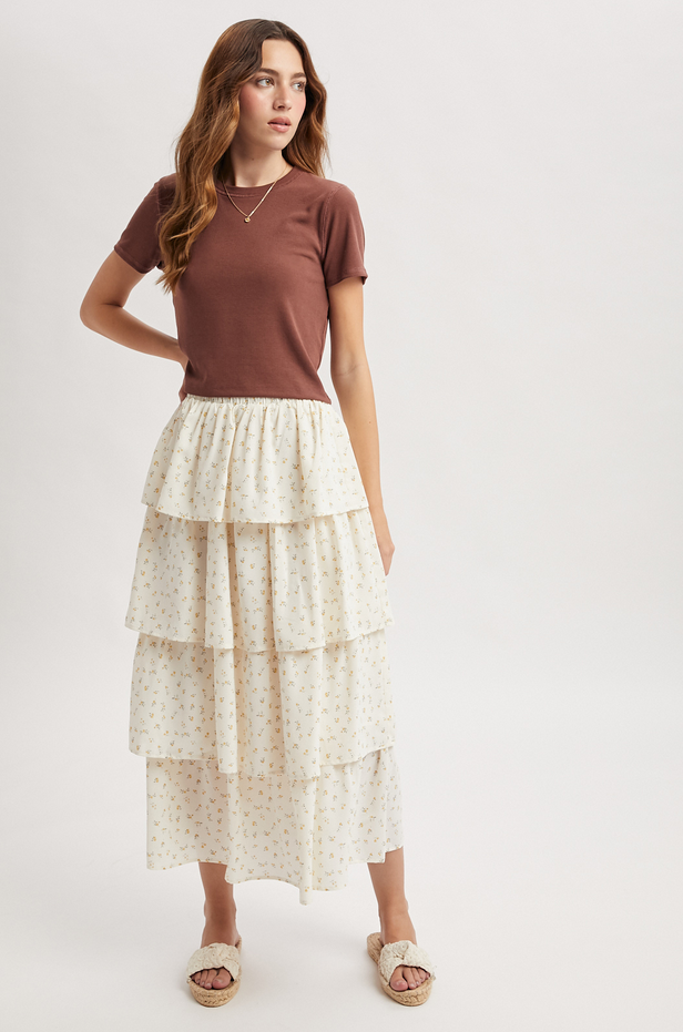 Wishlist Ribbed Baby Tee