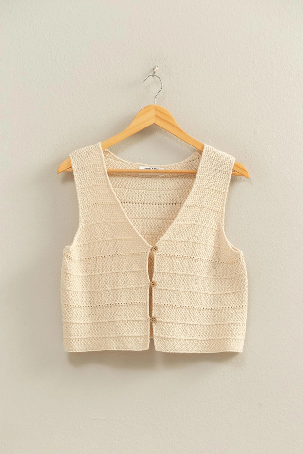 HYFVE Relaxed Crochet Vest