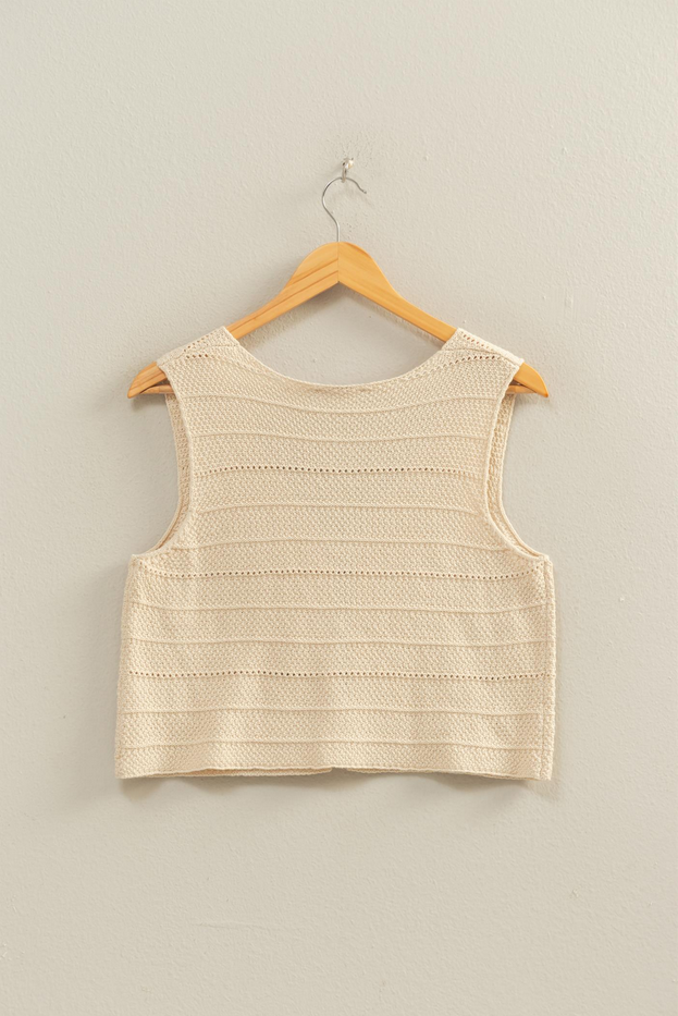 HYFVE Relaxed Crochet Vest