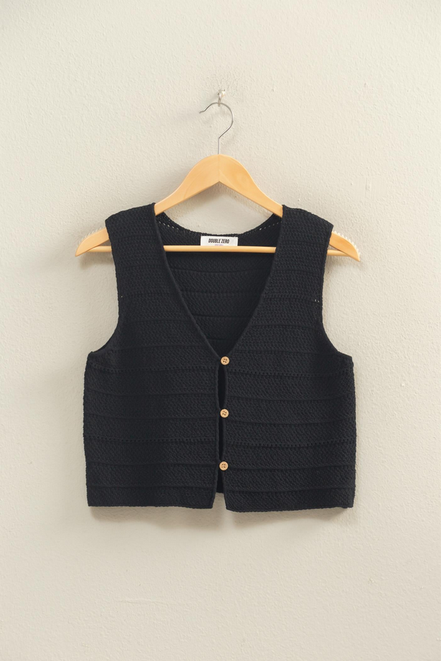 HYFVE Relaxed Crochet Vest