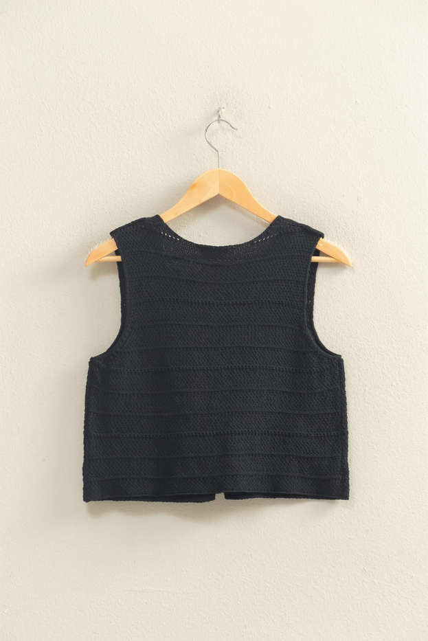 HYFVE Relaxed Crochet Vest