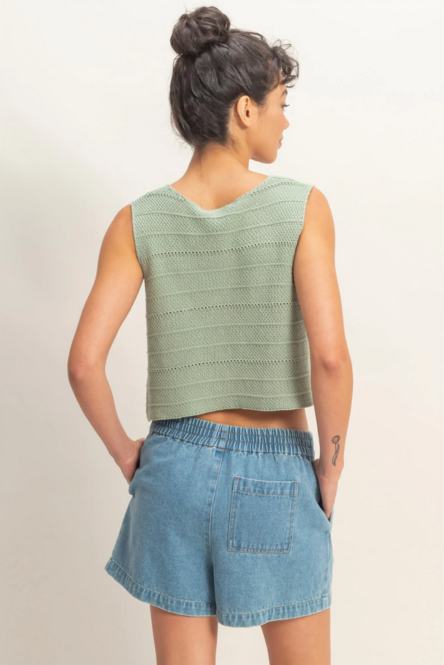 HYFVE Relaxed Crochet Vest